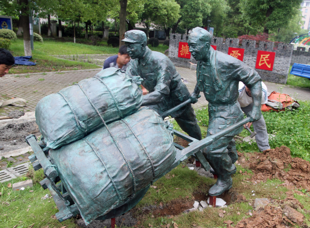 銅雕塑 南京雕塑廠(chǎng) 人物雕塑 銅雕塑 南京雕塑廠(chǎng) 人物雕塑